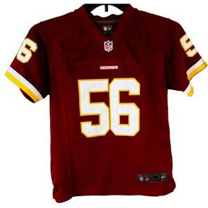 NIKE On Field Kids Washington Redskins #56 Superbowl NFL Jersey